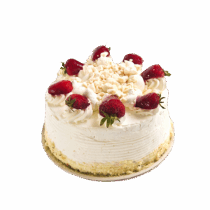 Pastel de fresas